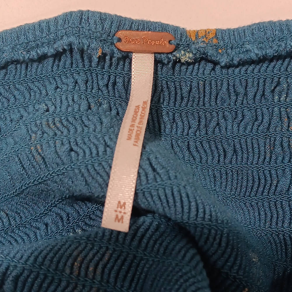 Free People Lana tunic in Ocean blue - Picture 6 of 7